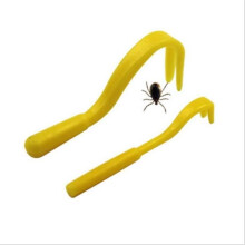 Conjunto de 2 removedores de carrapatos - Pinça - Gancho - Para cães e gatos - Anti-carrapatos