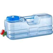 Contenitore per alimenti da campeggio da 10 litri, secchio per acqua con rubinetto, grande capacità, con manico, bollitore di qualità