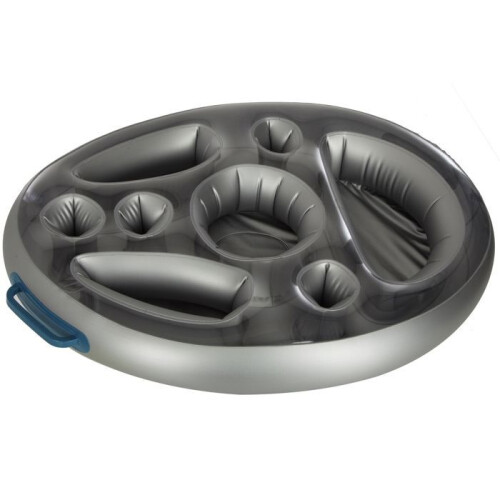 Intex - Piscina inflable y bar de spa - Gris