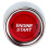2X Engine Button Car  12V 24V Red Car Start Engine Button Light  Button Start Ignition  for Racing-Red 2