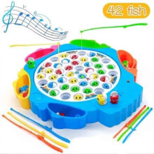 Giochi da tavolo - Non specificato - Pesca - 42 pesci colorati - 8 canne da pesca - Dai 3 ai 6 anni