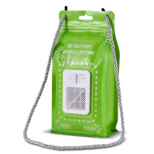 Rechargeable Salt Water Lamp No Batteries 2 Light Modes Water Emergency Light