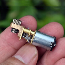 Motoriduttore N20 per Stampante 3D, Motoriduttore A Vite Senza Fine, Riduttore A Vite Senza Fine, Angolo Retto, 3V, 3,7V, 5V, Bassa Velocità