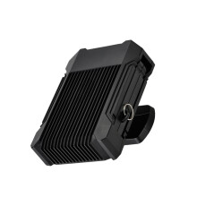 2Pcs Portable Auto Heater ABS Car Windshield Defroster Black