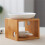 1pc Essential Bamboo Aromatic,Essential Oil Burner Diffuser,Tea Light Candle Holder Aromatherapy Oil Warmer 5