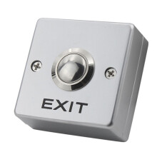 Interruptor de Control de Acceso con Caja Inferior, Botón de Salida de Reinicio Automático Normalmente Abierto para Sistema de Control de Acceso
