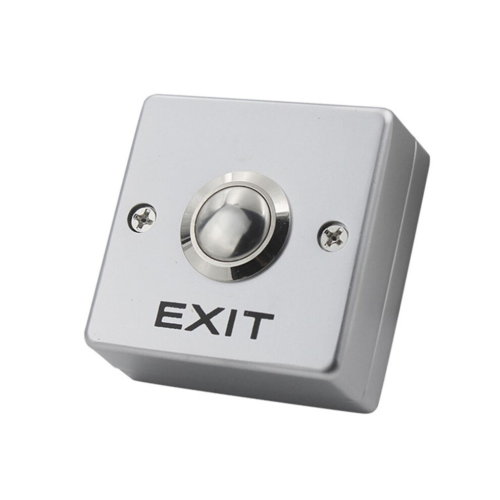 Access Control With Bottom Box Normally Open Self-Reset Exit Button For Access Control System 4713755159935