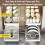 Pull Out Cabinet Organizer for Pots, Pans, and Lids with Adjustable Dividers Pots Pans Organizer 3