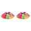 2Pièces Jupe Tutu Multicouche Arc-En- Tulle Élastique 2