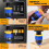 Countersink Drill Bit Set CNC High Speed Steel Countersink Bits for Wood Plastic Metal 2