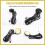 Computer Desktop  Button with Dual USB Audio Desktop Host External Boot Button Adhesive 7