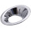 4x Front Fog Light Cover Abs Chrome for  Navara / Frontier D40 07-13 3
