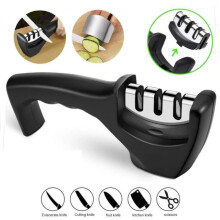 Affilacoltelli - Sincerity - Manuale 3 in 1 - Acciaio inossidabile e diamante