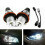 4 para 8000 K Biały LED Angel Eye  Efekt Aureoli żarówki do  E39 E53 E60 E63 E64 E66 E87 5 6 7 X3 X5 3