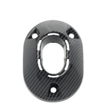Motorcycle Exhaust Pipe Cover Protective Cover for PCX 160 2021-2022 Rear Muffler Exhaust Tail Cover Carbon Fiber