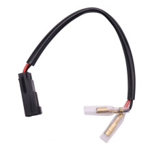 4Pcs Motorcycle Turn Signal Wiring Harness Connector Turn Signal Plug Adapter for