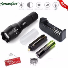 Torcia tattica a LED X800, zoom militare, caricabatteria G700, Skywolfeye