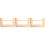 3Pièces Support Laine Bois Outil Crochet 4