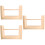 3Pièces Support Laine Bois Outil Crochet 7
