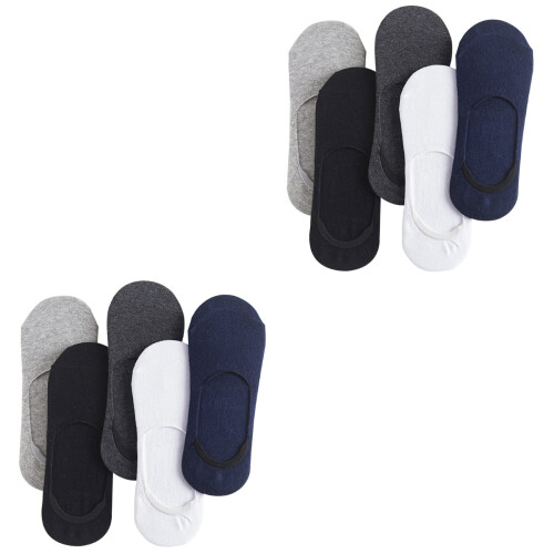 10Paires Invisibles Élastiques Coton Antidérapantes 2