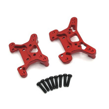 Front and Rear Suspension Bracket Kit for 1/14 144016 144018 1/14 1/12 RC Car Upgrade Accessories Red
