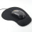 TRIXES Comfort Gel Wrist Rack Mouse Pad για PC - Μαύρο 1