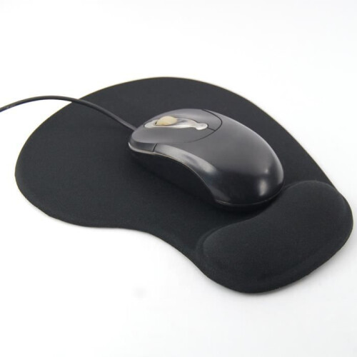 TRIXES Comfort Gel Wrist Rack Mouse Pad για PC - Μαύρο