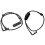 1 Pair Front  Side  Light with 1 Pair Front Rear Brake Pad Wear Sensor Kit, for  5 Series E39 528I 3