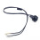 30X 8mm Auto  Clips for   with 2 Wires Door Light  Jamb Button Sensor for  Esteem Sidekick 7