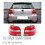 Rear Tail Light Brake Light Without Bulb for   4 MK4 Hatchback 1998-2004 Tail Light Housing Left 5