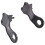 2 Pairs Car Accessories: 1 Pair Front Left Right Bumper Guide Support Bracket & 1 Pair Halogen Headlight Brackets 3