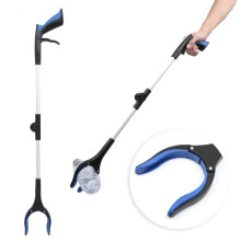 Strumento di raccolta extra lungo da 82 cm, pinza di presa, strumento di assistenza per disabili per donne incinte e anziani, pieghevole