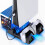 PS5-oplader met ventilator voor PlayStation 5, PS5-controlleroplader met led-indicator, laadstation 1