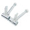 M14 Front Wheel Steering Spindle Stud Flange Pair for ATV Quad 1