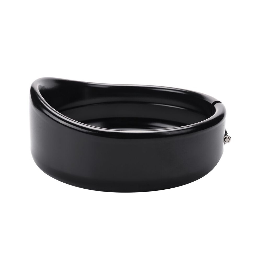 2X Headlight Trim Rings 5.75 Inch Headlight Visor Style Trim Ring Decorate Visor Trim Rings For Fxstc Black 4712841754467