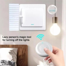 Telecomando Wireless Spegni/Accendi le Luci Premere Automaticamente L'Interruttore A Muro Bot Pulsante Fisico Automatico con del Dito Home
