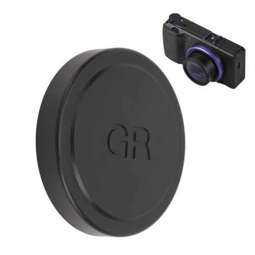 Cache-objectif pour GRIII/GR3X/GR2/GR1 56mm Noir