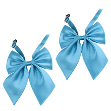 2Stk Blaue Deko-Fliege Mit Verstellbarem Gurt, Abschluss