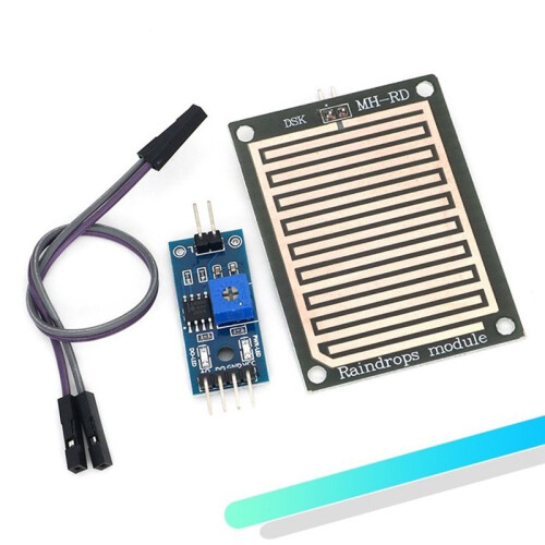 20Pieces Weather Sensor Module Raindrops Rain Module Rain Sensor Leaf Sensor Module High Sensitivity Module 2