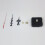 Silent Wall Clock Movement Mechanism, Jump Seconds, ABS Plastic 6