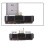 Silent Wall Clock Movement Mechanism, Jump Seconds, ABS Plastic 2