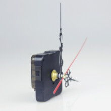 Uhrwerk 52x55x17mm, 1x AA-Batterie, 3-4mm, Schwarz