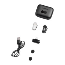 A200  Mic Wireless Lavalier Microphone Audio Video Recording Microphone for Live-Streaming Vlog B