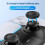 12PCS Replacement Joystick Caps for PS5 Game Console Repair Cap for Broken Joysticks Button Cap for PS5/PS5 SLIM/PS5 PRO 6