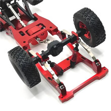 For MN1/12 MN82/78/168 /99s LC79V2RC Car Metal Medium Wave Box Gear Cover Upgrade Gearbox Frame Medium Wave Box Assembly