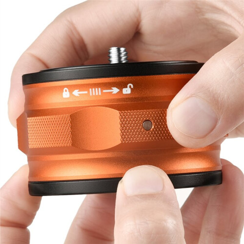 Round Quick Release System for Tripod, Stabilizer, Motion Controls, Photography and Videography Equipment 1