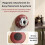 Magnetic Kitchen Timer 60 Minute Countdown with Loud Alarm, Mechanical Cooking Timer for Baking, Study, Gym Workouts 3