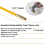 Fiberglass Running Electrical Wire Cable Pulling Fish Tape Kit with 5 Different Attachments and Fish Tape Tool 6