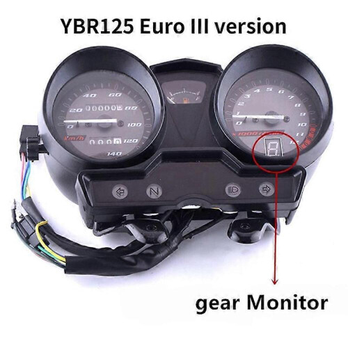 ΝΕΟ-Ταχύμετρο Μοτοσικλέτας για YAMAHA YBR125 Μετρητής Όργανο Οδόμετρο Ταχύμετ 2