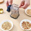 Hand Crank Nut Grinder Nut Chopper Multifunctional Crusher Hand Held Kitchen Tool for All Nuts Walnut Chocolate B 5